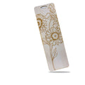Sunflowers wooden bookmark