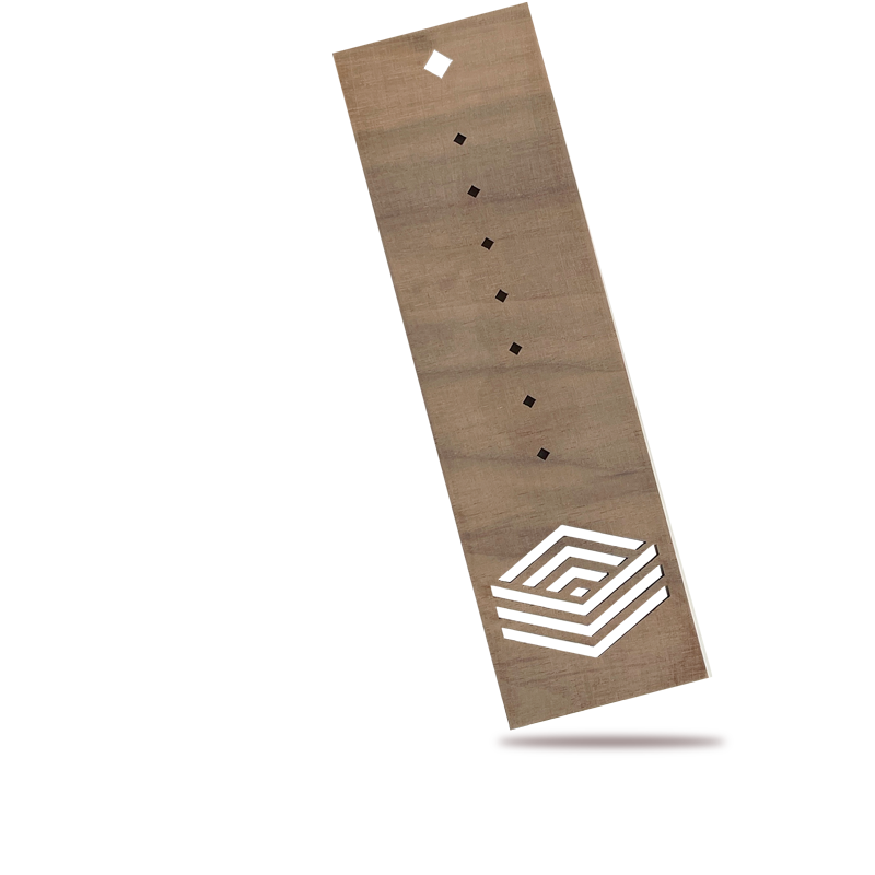 Inside Box Walnut wood